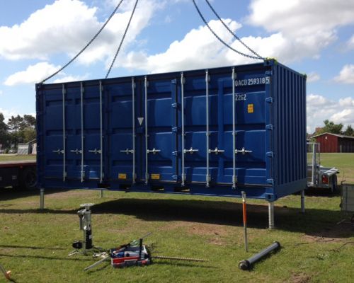 Containerbyggeri med Nemt Fundament 5