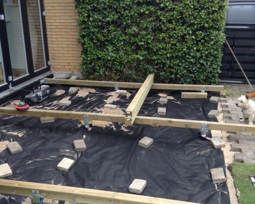 Nemt Fundament Dragør Gør det selv Terrasse 6