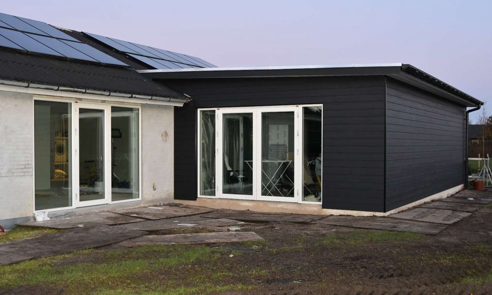 Tilbygning i Køge